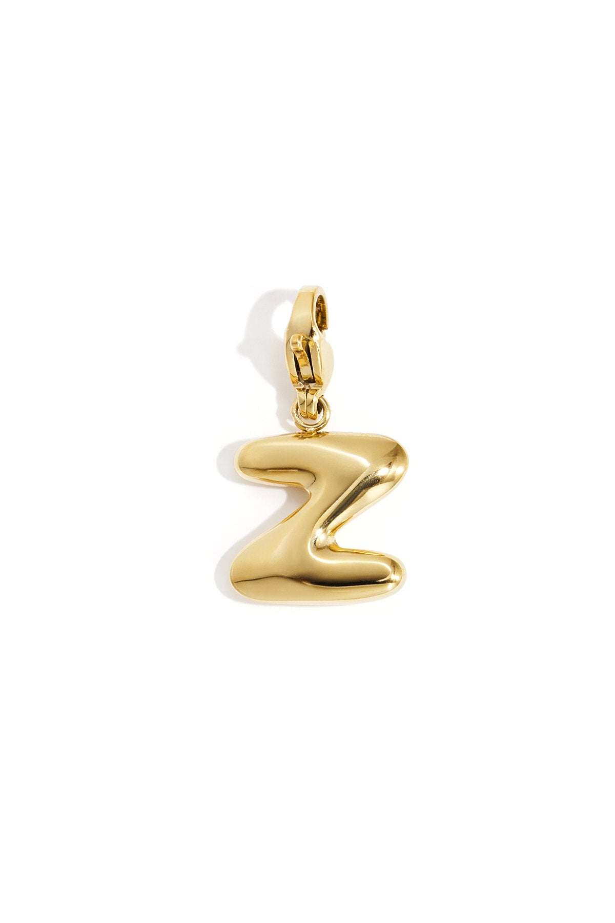 Elegant Gold Colored Letter Ring for Daily Wear