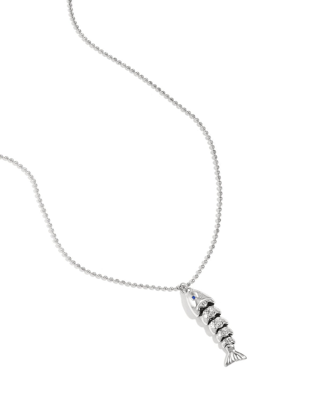 Elegant Fish Pendant Necklace, Simple Yet Stylish