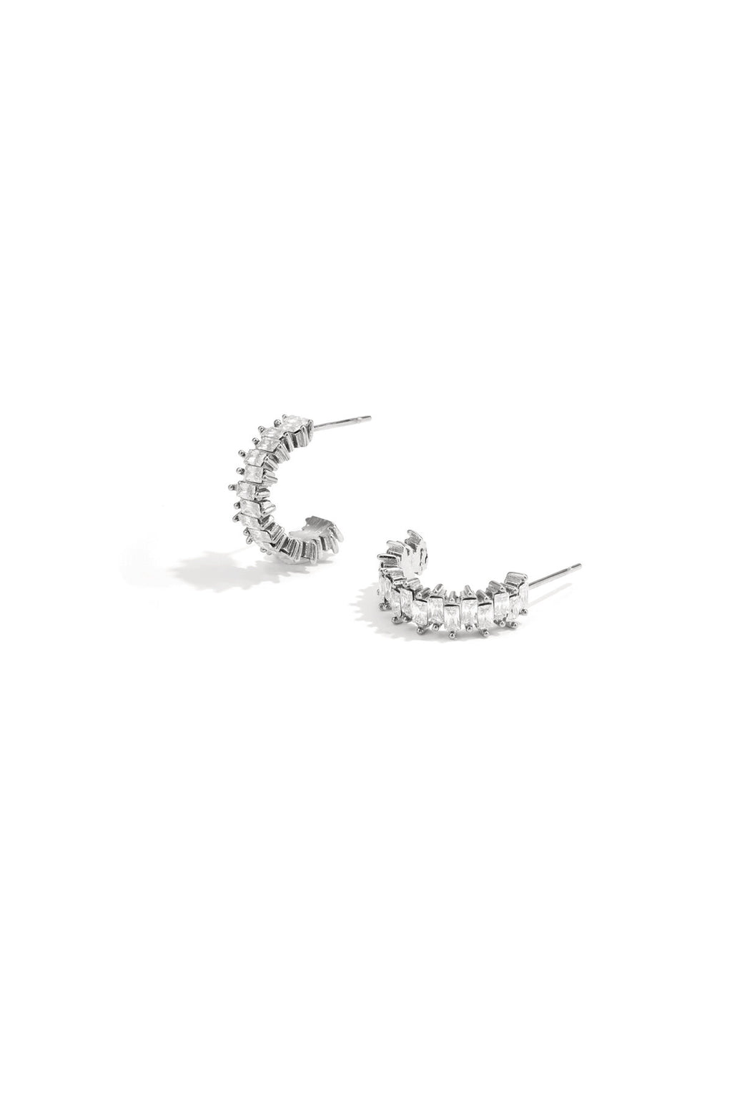 Elegant Rhinestone Hoop Earrings for All Occasions