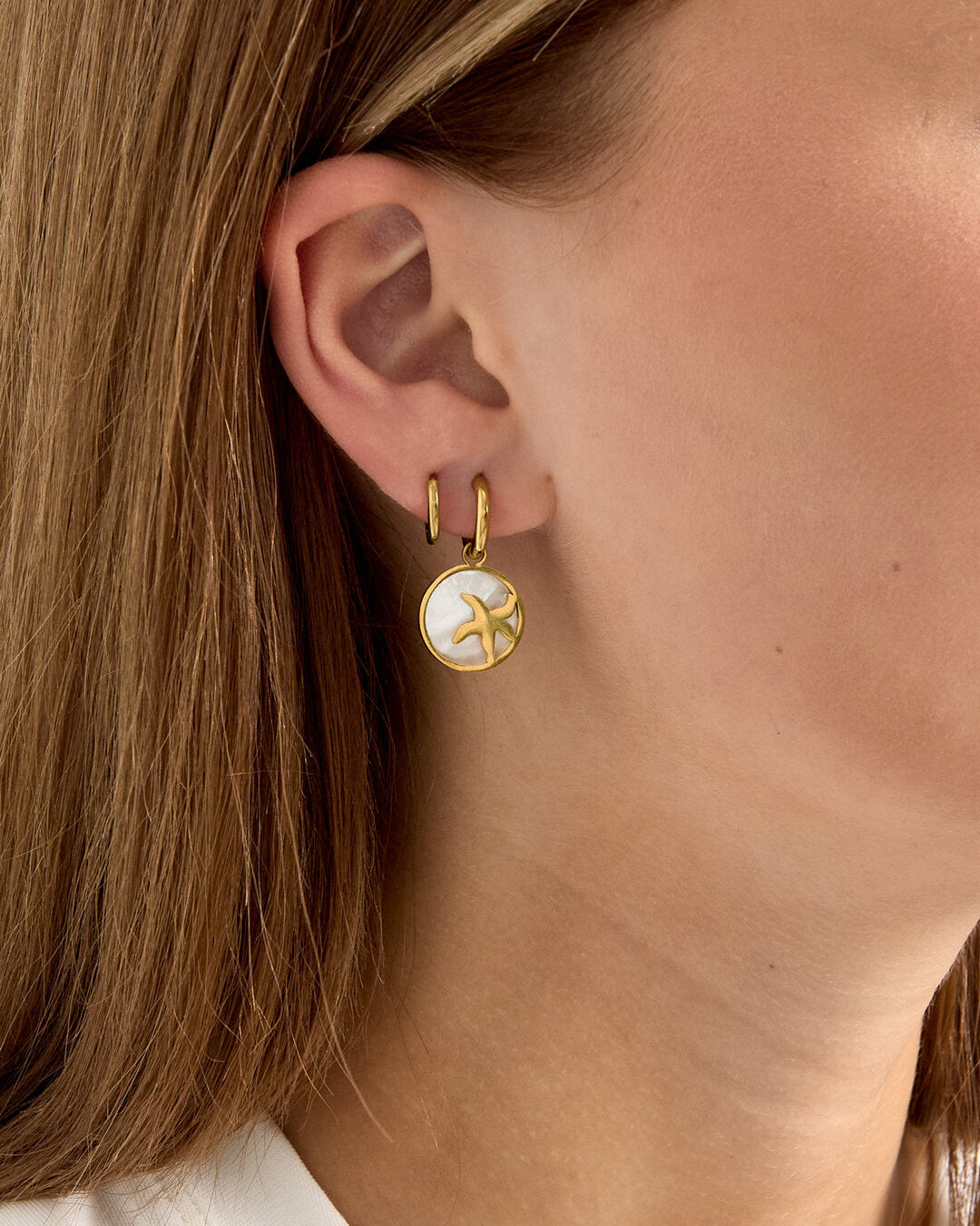 Stylish Starfish Drop Earrings for Summer Vibes