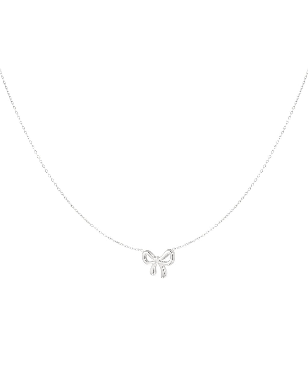 Elegant Stainless Steel Pendant Necklace - Silver & Gold