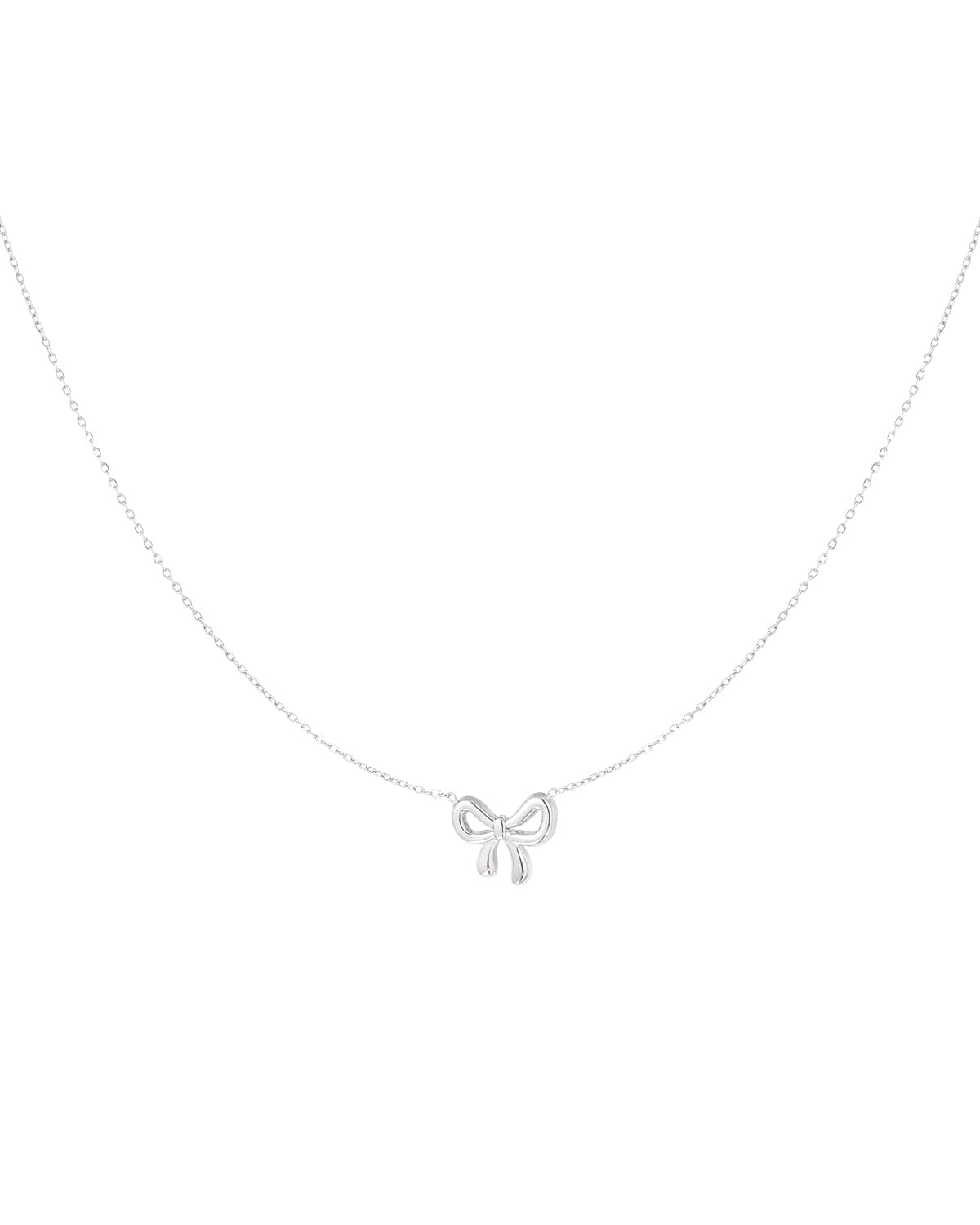 Elegant Stainless Steel Pendant Necklace - Silver & Gold