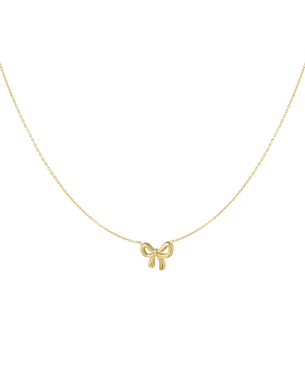 Elegant Stainless Steel Pendant Necklace - Silver & Gold