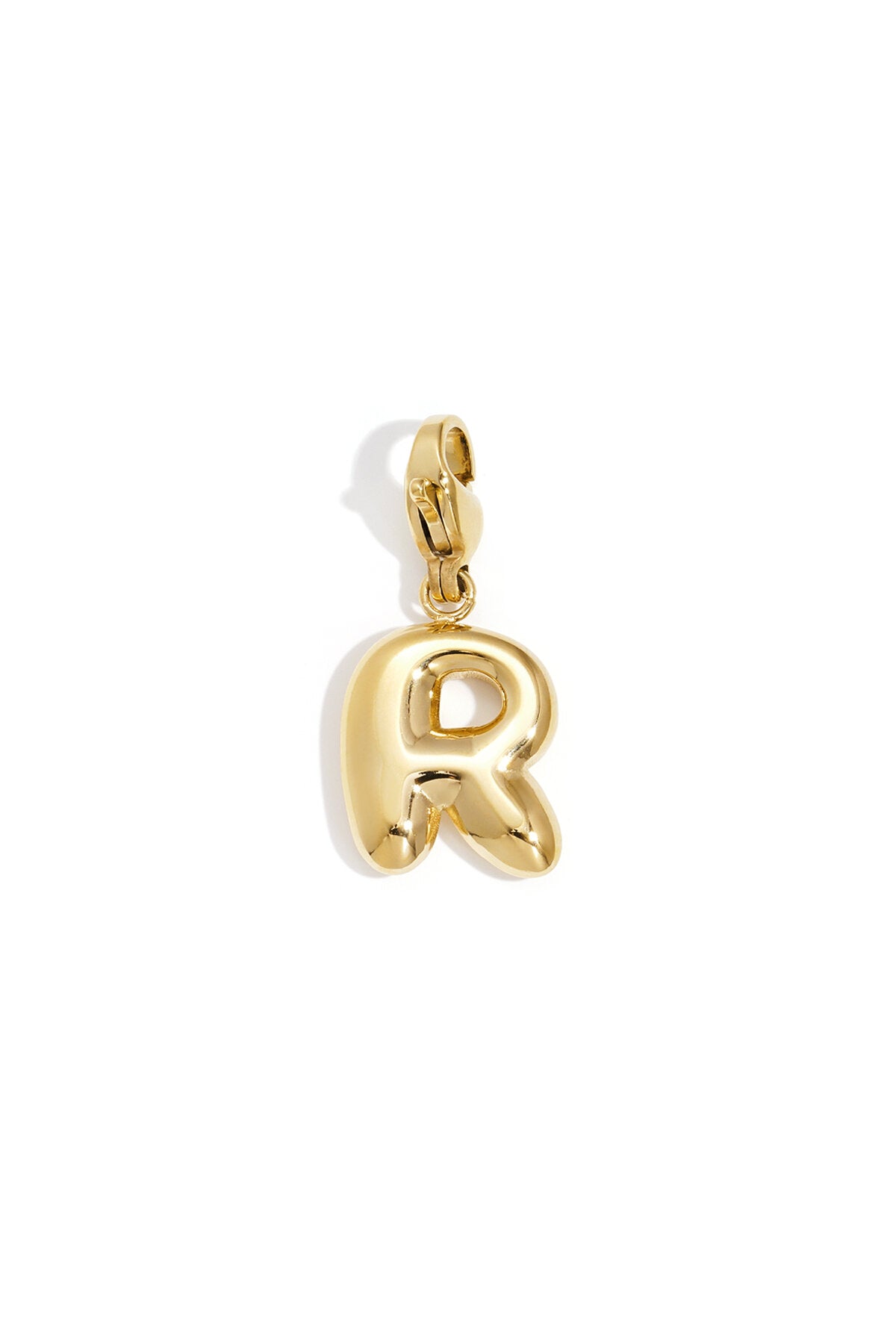Elegant Gold Colored Letter Ring for Daily Wear