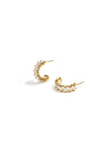 Elegant Rhinestone Hoop Earrings for All Occasions