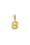 Elegant Gold Colored Letter Ring for Daily Wear