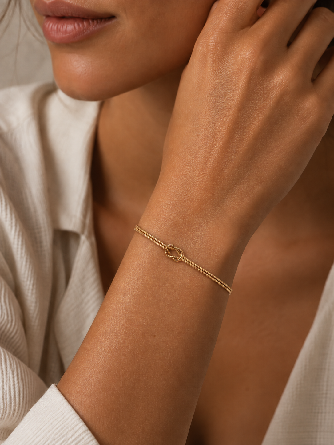 Bracciale Desmos placcato oro 18k