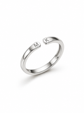 Anello Syndesmos in argento sterling