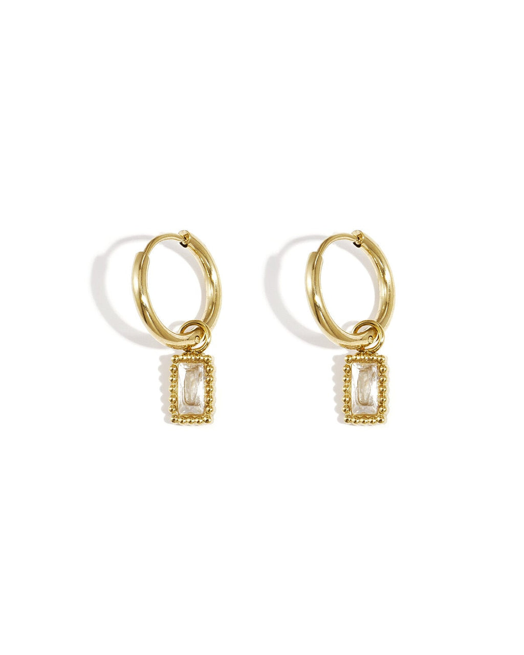 Stylish Pink & Green Drop Earrings for Spring