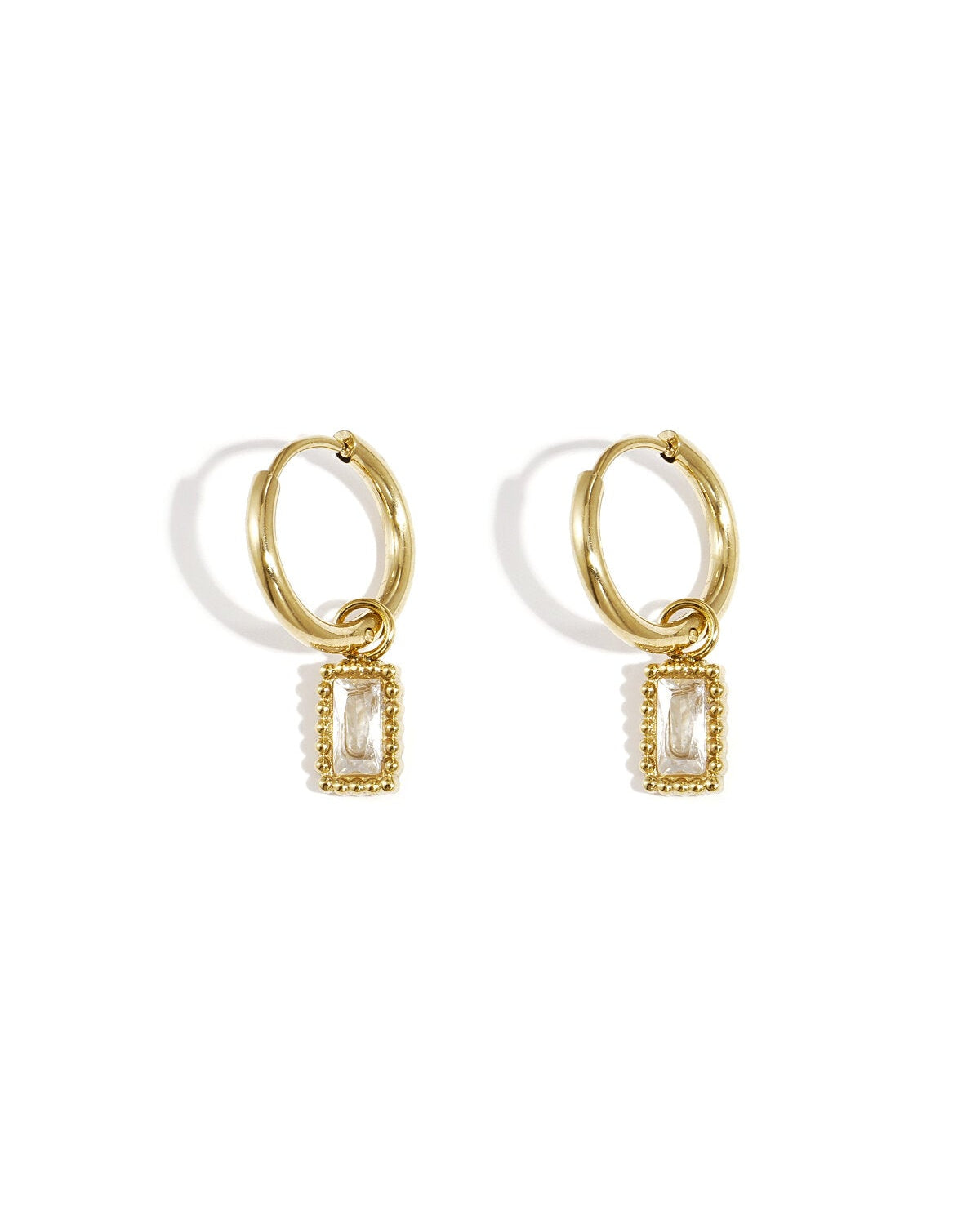 Stylish Pink & Green Drop Earrings for Spring