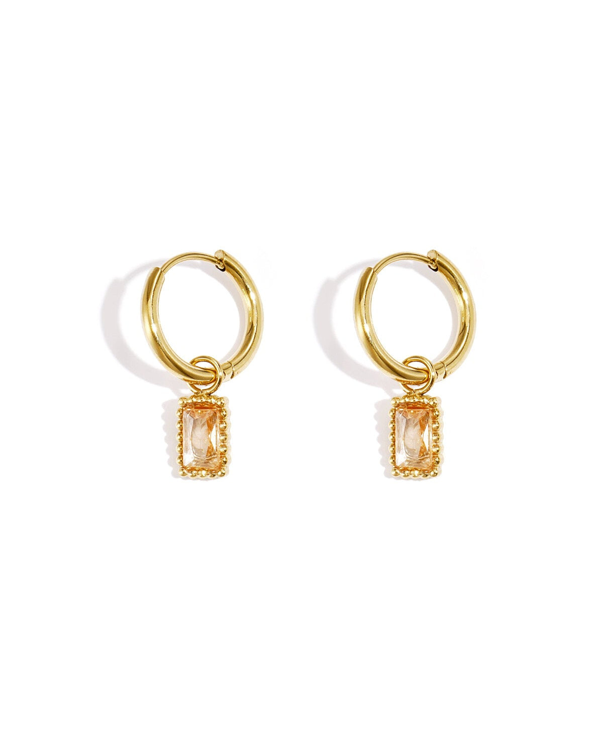 Stylish Pink & Green Drop Earrings for Spring