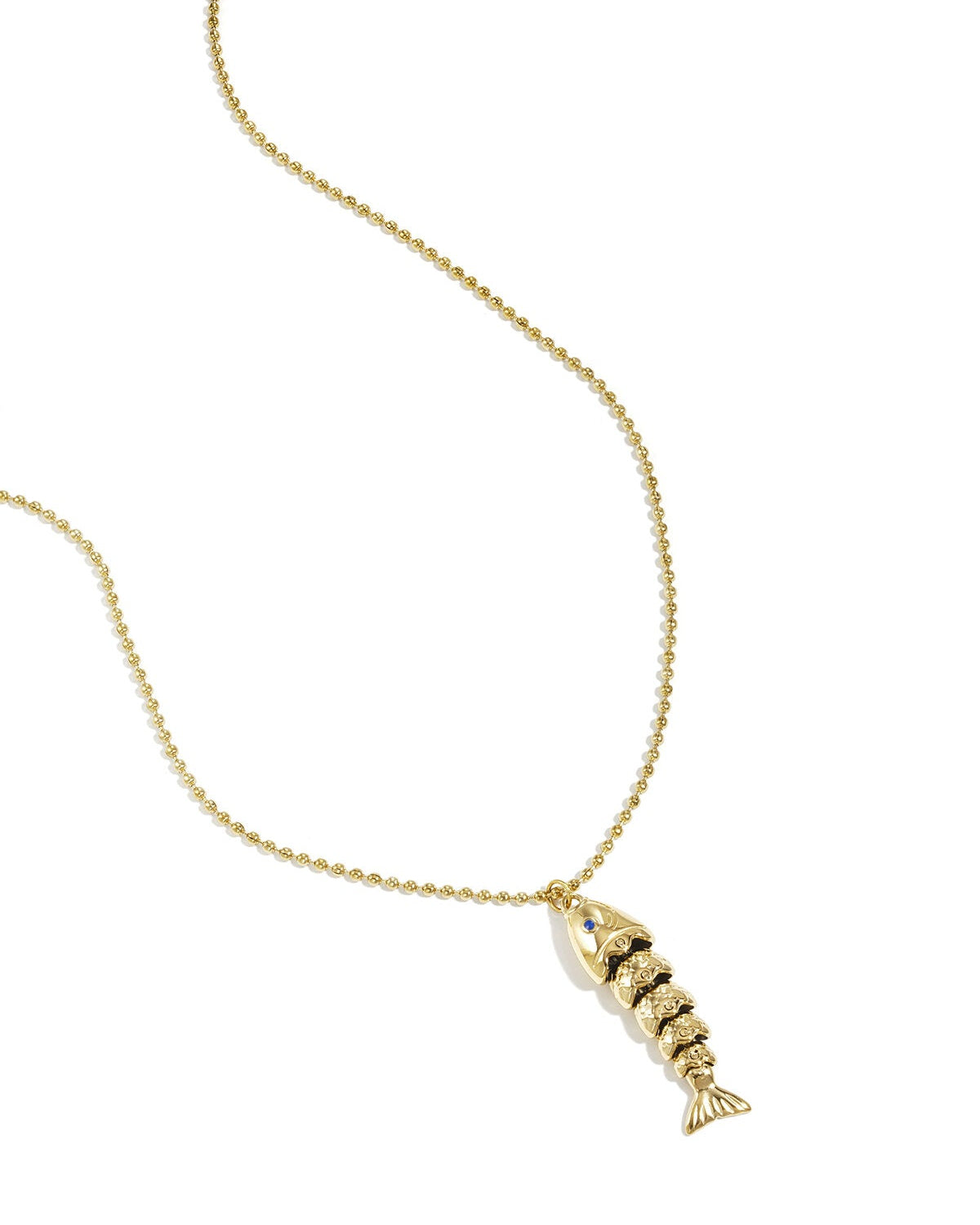 Elegant Fish Pendant Necklace, Simple Yet Stylish