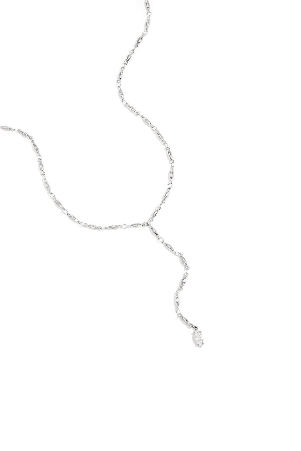 Elegant Stainless Steel Pendant Necklace, Silver & Gold